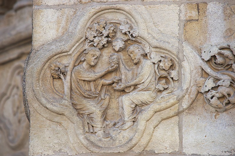 File:Amiens tympan medaillon facade ouest 35.jpg