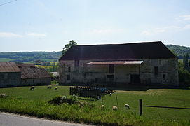 Antico fabbricato del "castello" di Saint-Agnanconverti.