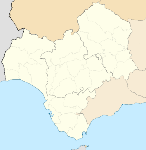 2024–25 Tercera Federación is located in Western Andalusia