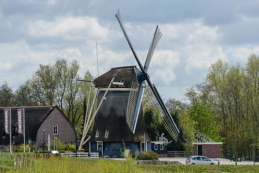 Molen Hollandia in Ankeveen.