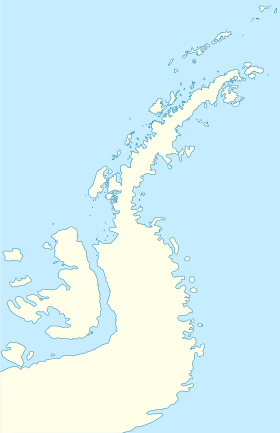 Puerto Foyn ubicada en Península Antártica
