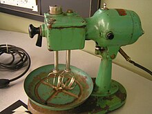 This prototype KitchenAid Model A "Kaidette" stand mixer was produced in the 1930s. Antique KitchenAid.jpg