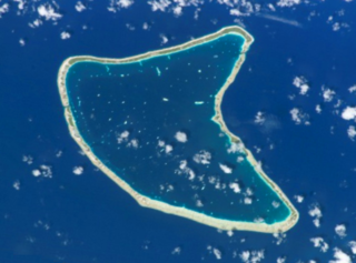 Aratika Atoll in French Polynesia