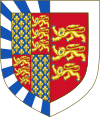 Arms of Margaret Holland, Countess of Somerset.svg
