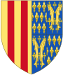 Arms of Violant of Bar, Queen of Aragon.svg