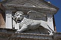 Français : Lion ornant le fronton de l'entrée de l'arsenal de Venise.