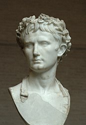 Augustus med medborgarkrona, "Augustus Bevilacqua-Bust", München Glyptothek