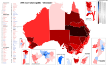 Australian republic referendum, 1999.svg