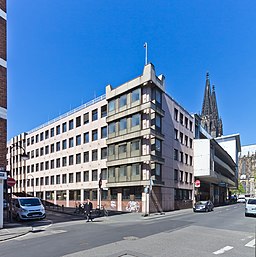 Bürogebäude und Parkhaus WDR Große Budengasse, Ecke Unter Goldschmied -7511