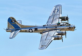 Boeing B-17 Flying Fortress American WWII-era four-engine heavy bomber