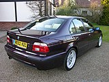 E39 sedan post-facelift - rear