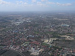 Bacoor City from air