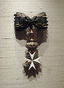 Badge of Dame Grand Cross of Honour and Devotion - Malta (1st half of 20th century) Badge of Dame Grand Cross of Honour and Devotion - Malta (1st h. 20 c) 01 by shakko.jpg
