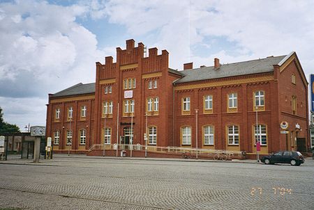 Bahnhof Rathenow 2004 07 27