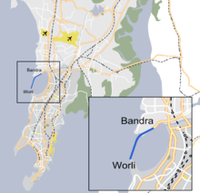 Bandra-Worli Sea Link Map.png