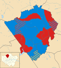 Barnet 2014 results map