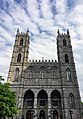 25 May 2016. The front of Montréal's Notre-Dame Basilica.