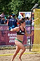 Deutsch: Beachhandball bei den Olympischen Jugendspielen 2018 in Buenos Aires; Tag 7, 13. Oktober 2018; Mädchen, Spiel um Platz Drei – Ungarn-Niederlande 2:0 English: Beach handball at the 2018 Summer Youth Olympics in Buenos Aires at 13 October 2018 – Girls Bronze Medal Match – Hungary-Netherlands 2:0 Español: Handball de playa en los Juegos Olimpicos de la Juventud Buenos Aires 2018 en 13 de octubre de 2018 – Partido por la medalla de bronce femenino - Hungría-Países Bajos 2:0