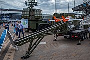 English: Belarusian UAV. 10th international exhibition of arms and military machinery Milex-2021 (23-26 June 2021). Minsk, Belarus Русский: Белорусский БПЛА. 10-я международная выставка вооружения и военной техники Milex-2021 (23-26 июня 2021). Минск, Беларусь