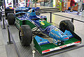 Benetton received sponsorship from Mild Seven until 2001 and produced the first two championship titles of Michael Schumacher, this is the Benetton B194 in display