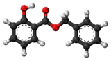 Benzyl salicylate maddesinin açıklayıcı görüntüsü