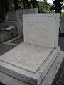קבר דב בר בורוכוב בבית הקברות כנרת