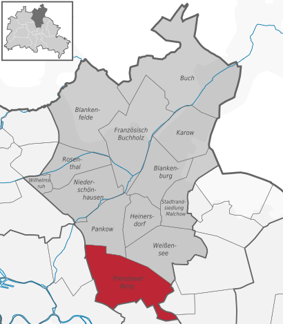 So kommt man zu Berlin-Prenzlauer Berg mit den Öffentlichen - Mehr zum Ort Hier