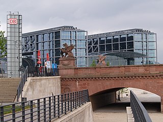 The new central station & the Moltkebridge