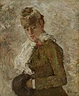 Winter (Frau mit Muff), Berthe Morisot, 1880