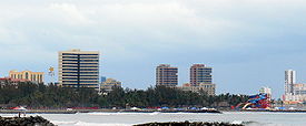 Boca del Río vista do Rio Jamapa