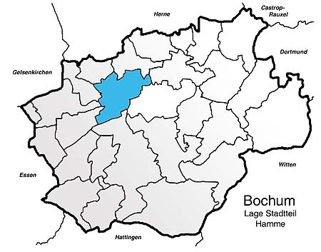 Bochum Lage Stadtteil Hamme