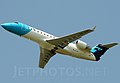 Bombardier CRJ-200ER (XA-BMI) de MexicanaLink despegando del Aeropuerto Internacional de Guadalajara.