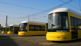 <span class="mw-page-title-main">Flexity Berlin</span> Berlin tramway network tram type