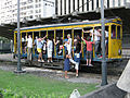 Bondinho de Santa Teresa na Estação Carioca