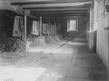 Brayton Hall Stabling Block circa 1900 Brayton Hall Stabling Block circa 1900.jpg