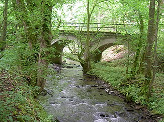 The Brexbach between Grenzau and Bendorf-Sayn / scout camp