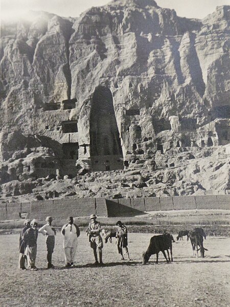 File:Buddha cliff face circa 1929.jpg