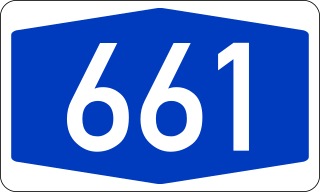 <span class="mw-page-title-main">Bundesautobahn 661</span> Federal motorway in Germany