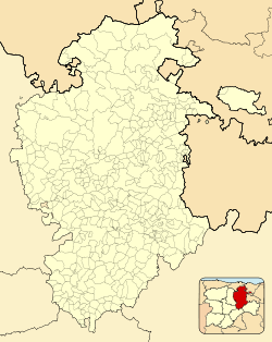 Ogueta is located in Province of Burgos