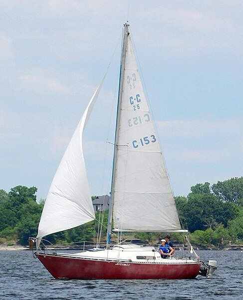 File:C&C 25 Mk I sailboat Artemis 1715.jpg