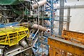 CERN Atlas Caverne ATLAS detector being assebled in CERN
