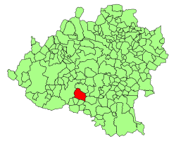 Caltojar (Soria) Mapa.svg
