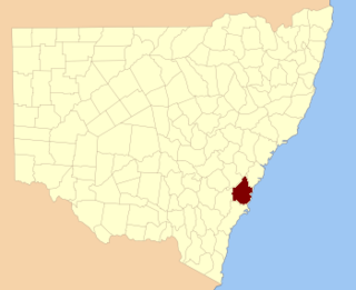 <span class="mw-page-title-main">Camden County, New South Wales</span> Cadastral in New South Wales, Australia