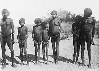 Aboriginal people at Cape Dombey, north of Port Keats, Northern Territory (1905)