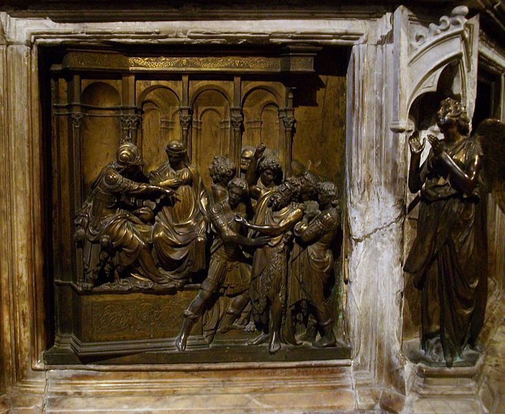 File:Captura del Baptista, Ghiberti, pila baptismal del baptisteri de Siena.JPG