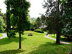 Le jardin du musée André-Abbal.