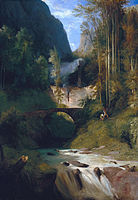 Schlucht bei Amalfi, 1831, Alte Nationalgalerie Berlin