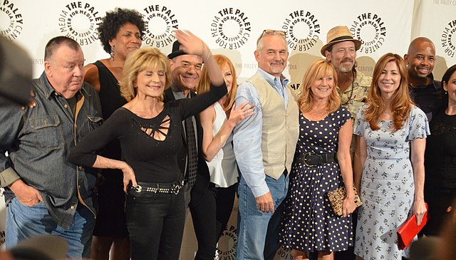 Cast of China Beach in September 2013