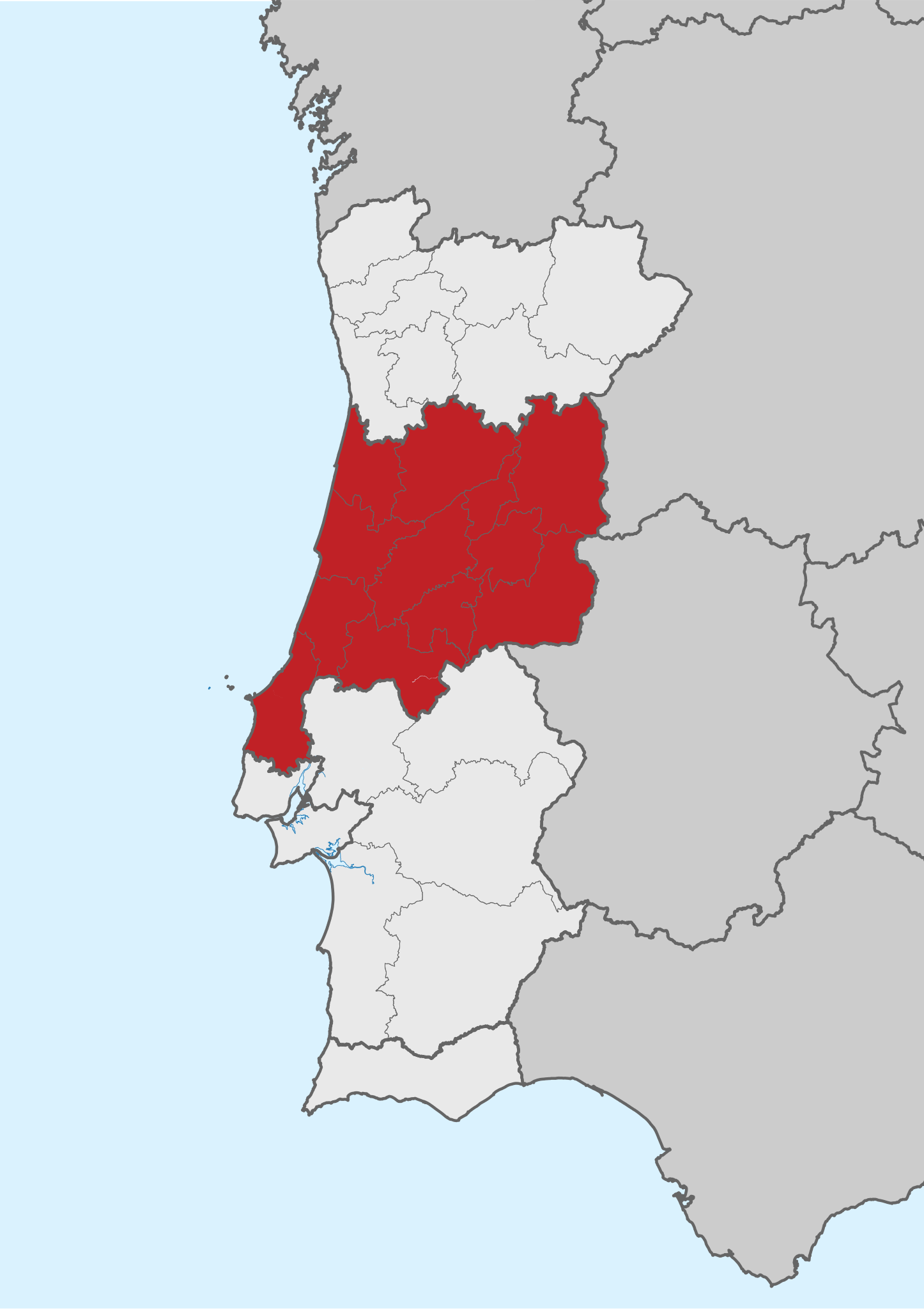 Mapa do Centro de Portugal, 1933, Título: Mapa do Centro de…