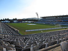 The Central Coast Stadium (formerly Bluetongue stadium), home of the Central Coast Mariners